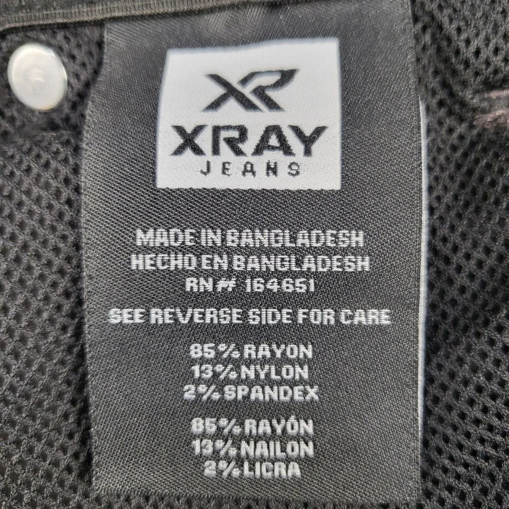 XRAY Jeans Men's Charcoal Stretch Flat Front Casual Pants Size 34x30